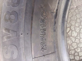 We are selling a set of brand new landslide 195 r15 tyres