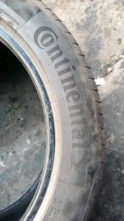Two 80% tyres 235/45 17 continental in a very good condition as good as new all clean