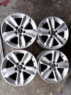 We are selli a set of clean 15 inch original Audi A1 mag rims as good as new