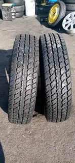 Two brand new tyres Kenda Redial 285/85 16 all clean.Never been fitted on the car.No repairs.