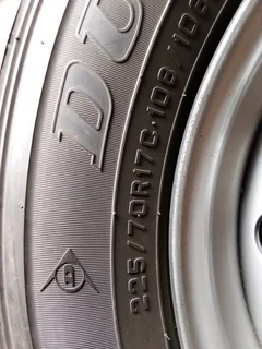 17 inch original Toyota Hilux spare wheel