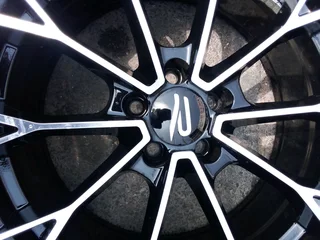 We are selling a set of brand new 17 inch VW polo mag rims with brand new tyres 215/40 17 all clean.