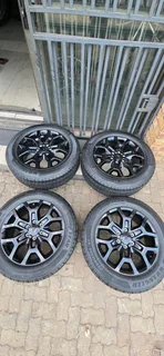 We Are Selling A Set Of New 20 Inch Original Ford Ranger Mag Rims With Good 255/55 20 Goodyear