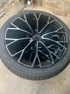 Brand new 17 inch VW polo wheels and brand new low profile tyres. Pcd 5/100.Never been fitted.