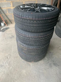 Brand new 17 inch VW polo wheels and brand new low profile tyres. Pcd 5/100.Never been fitted.