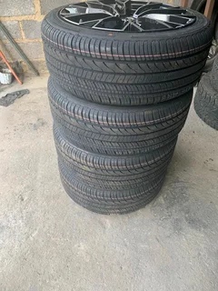 Brand new 17 inch VW polo wheels and brand new low profile tyres. Pcd 5/100.Never been fitted.