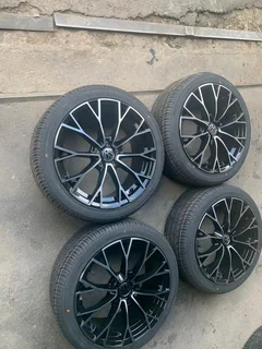 Brand new 17 inch VW polo wheels and brand new low profile tyres. Pcd 5/100.Never been fitted.