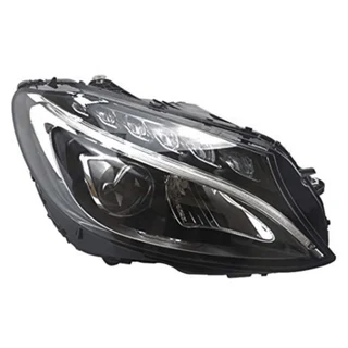 W205 Single Led Headlight A2059067403 2014-2019 Right Side Second Hand