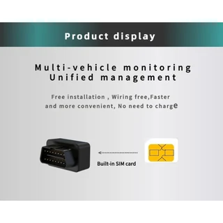 OBD 4G GPS Tracker – No Subscription Needed