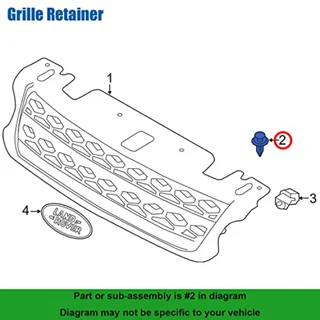 Bumper Cover Splash Shield Fender Liner Retainer Clip ANR2224 – Set of 5