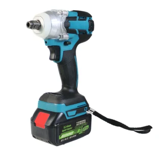 1/2″ Impact Wrench Brushless Rechargeable Power Tool with 21V Battery