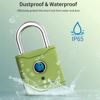 Bluetooth Smart Padlock Fingerprint Lock Keyless with TTlock App