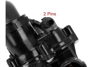 Engine Coolant Thermostat Housing Compatible with Mercedes C Class W205 - 2742000615