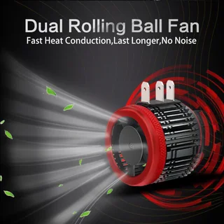 H15 LED Headlight Replacement Globes - Set of 2