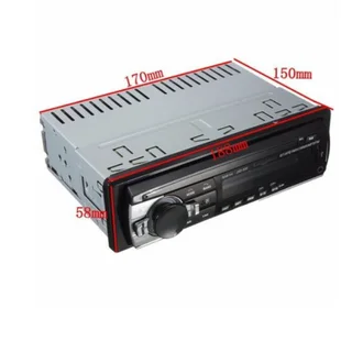 1 Din Car Radio MP3 Bluetooth USB SD Card Player