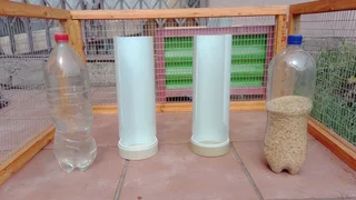 Water & Food dispensers for Chicken Brooder and Birds