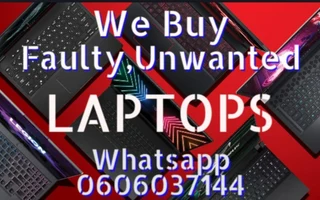 I buy dead, faulty laptops