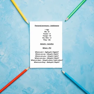 Zulu lessons worldwide - online