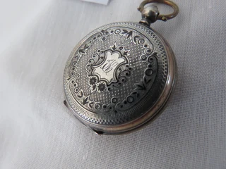 Ladies Pocket watch silver1870