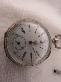 Ladies Pocket watch silver1870
