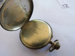 Antique silver pocket watch Bland