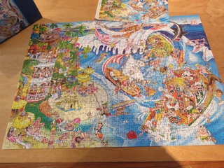 1 Jig Saw Puzzle 1000 pieces