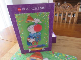 @ Jig Saw Puzzles ,500 Pieces, Mordillo Parade/Thank you