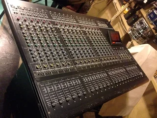 studio mixing desk