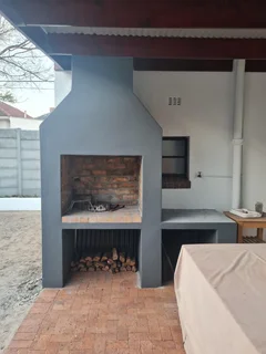 Braai and carport