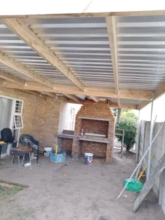 Braai and carport