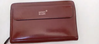 Mont Blanc Travel leather wallet