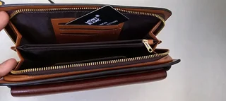Mont Blanc Travel leather wallet