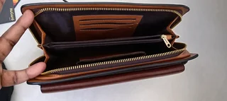 Mont Blanc Travel leather wallet