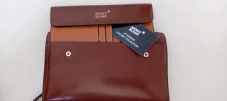Mont Blanc Travel leather wallet