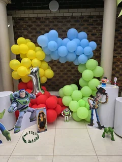 Prop boards for birthday party toy story theme