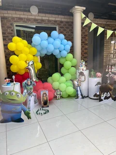 Prop boards for birthday party toy story theme
