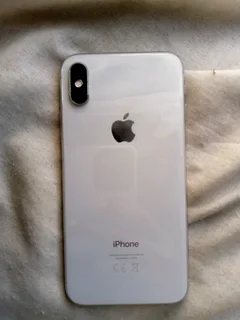 Apple iphone X 256gig finger print fantastic condition