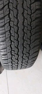LegendRs fairly used dunlop grandtrek AT25 tyres
