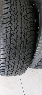 LegendRs fairly used dunlop grandtrek AT25 tyres