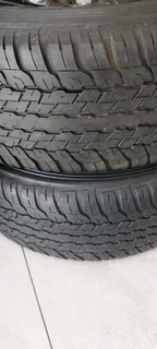 LegendRs fairly used dunlop grandtrek AT25 tyres