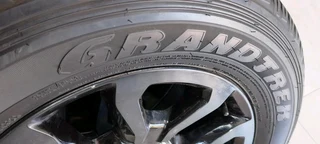 LegendRs fairly used dunlop grandtrek AT25 tyres