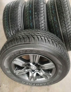 OEM Toyota rims and Dunlap grandtrek AT25
