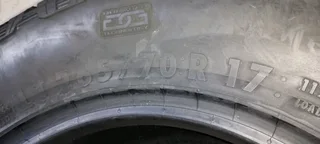 General grabber AT3  265/70/17