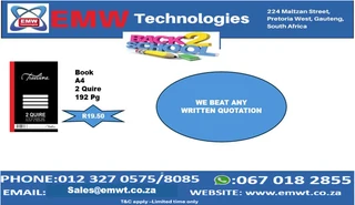 A4 Book cover 2 Quire