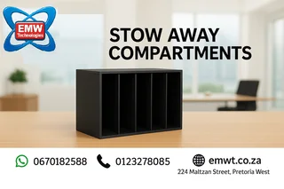 Stow away compartments