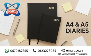 Diaries A4 and A5 2026