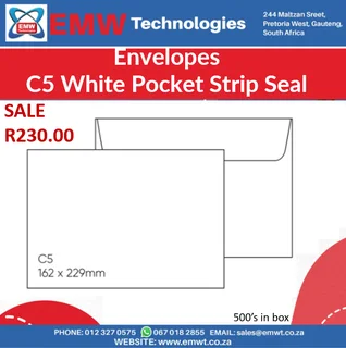 Envelopes C4 Self Seal Manilla 250s