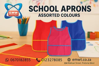 School Apron now on sale