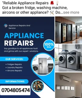 Appliances repairs