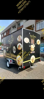 Mobile trailer and mobile toilets